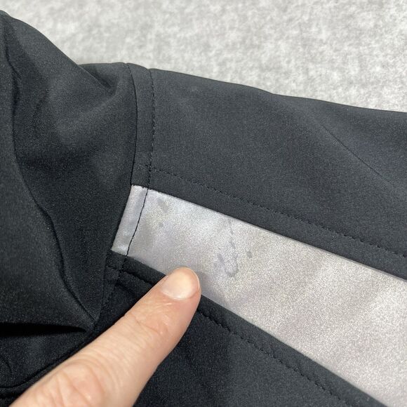 HAWX Men’s XL Black Reflective Softshell Moto Work Vest Water Resistant NWT - Picture 12 of 12